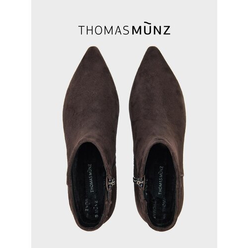 фото Ботильоны thomas munz, размер 40, коричневый
