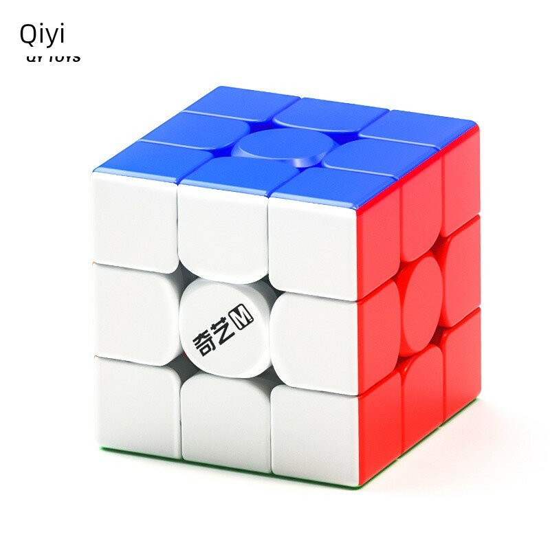 Qi Yi Mpro Магнитный 3x3 Скоростной Куб для Скоростного Кубинга, Высокоточная Головоломка, Однотонный Дизайн