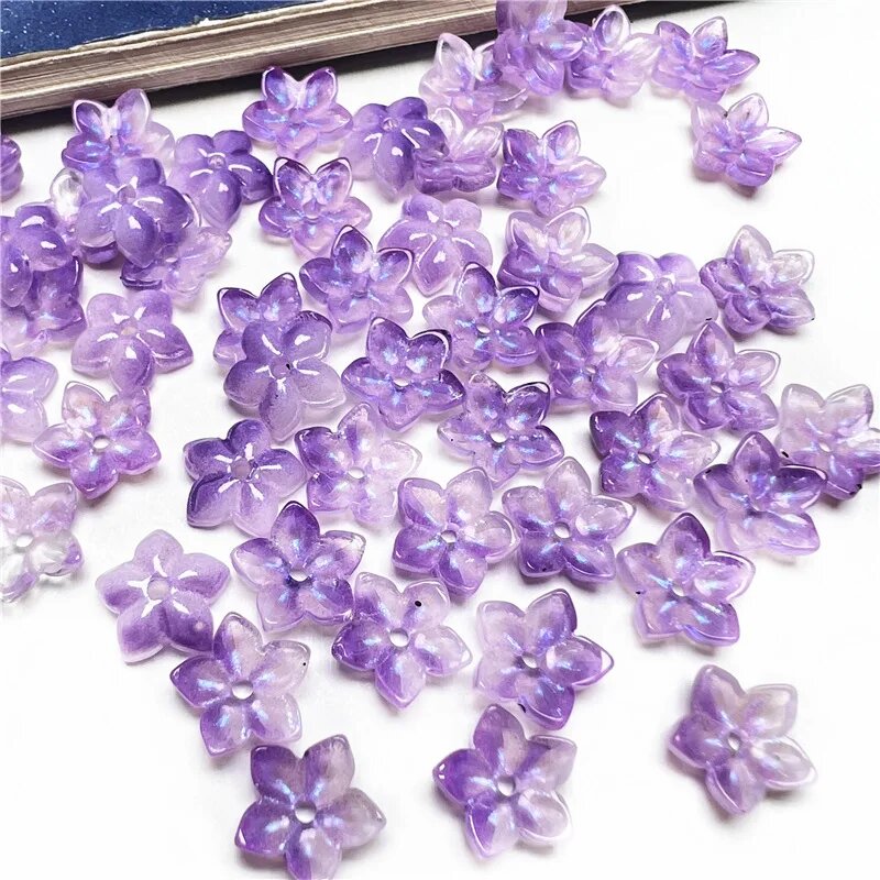 Чешские стеклянные бусины 9 мм форма сливы Фиолетовый, about9.5mm50pcs, 10