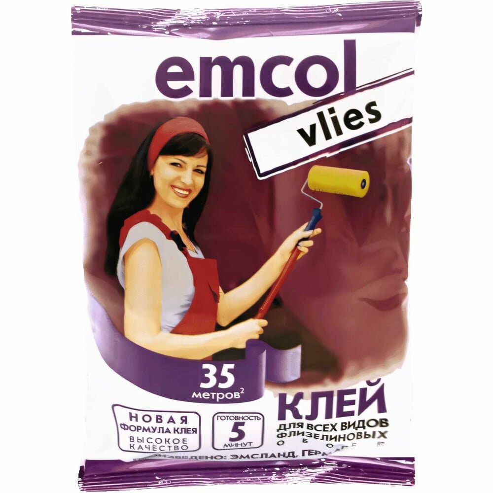 Клей для обоев emcol Флизелин 250 г 4607133680411