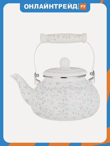 Изображение товара Чайник Agness эмалированный, серия "вивьен" 2,5 л 934-436
