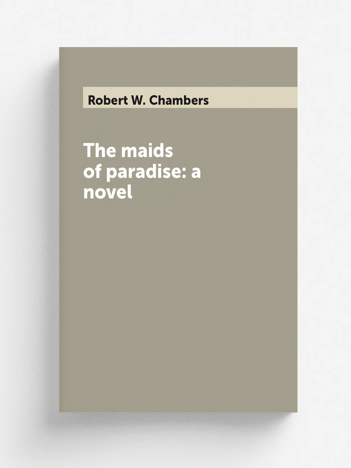 The maids of paradise: a novel