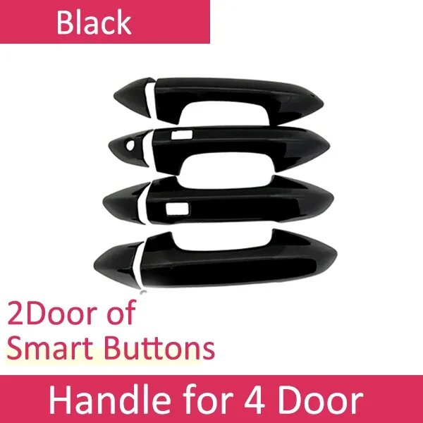 Накладка на дверную ручку Black Left для Geely Coolray