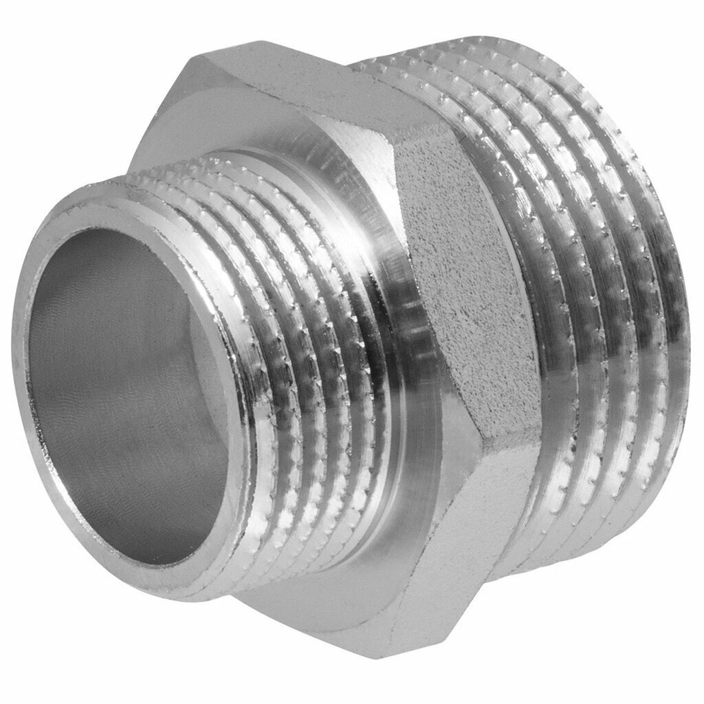 Бочонок переходной MasterProf 3/4"х1", латунь, наружная резьба, для воды и отопления