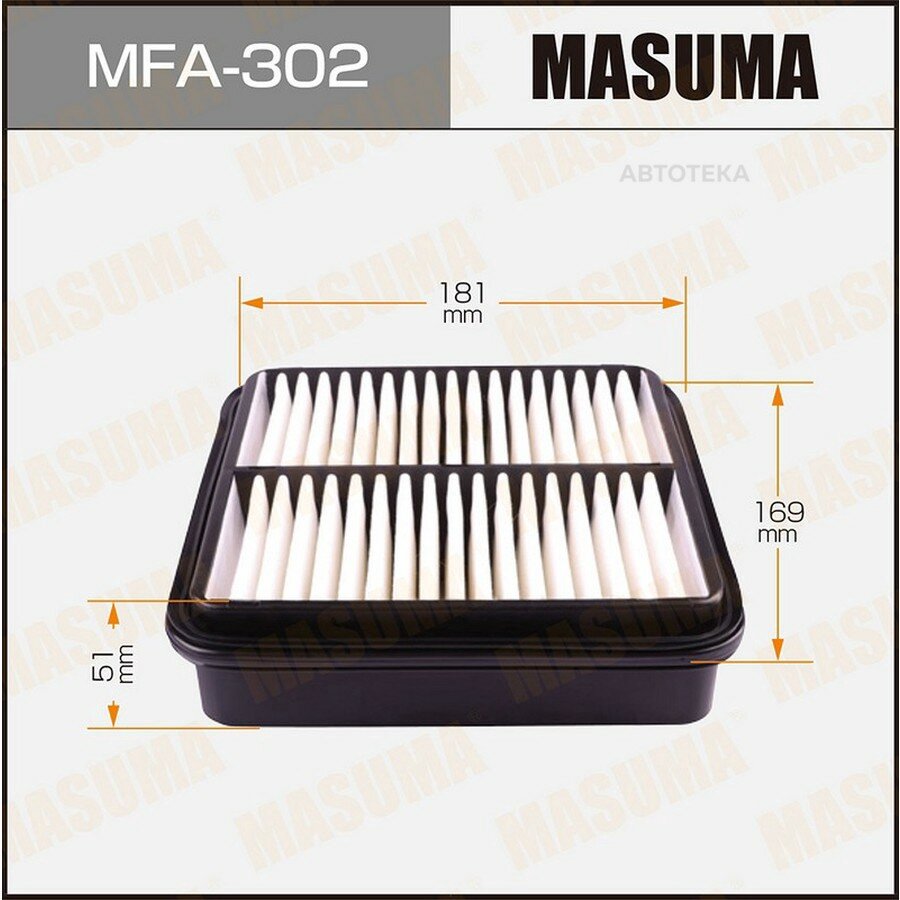 Воздушный фильтр A-179 MASUMA (1/40) MASUMA MFA302