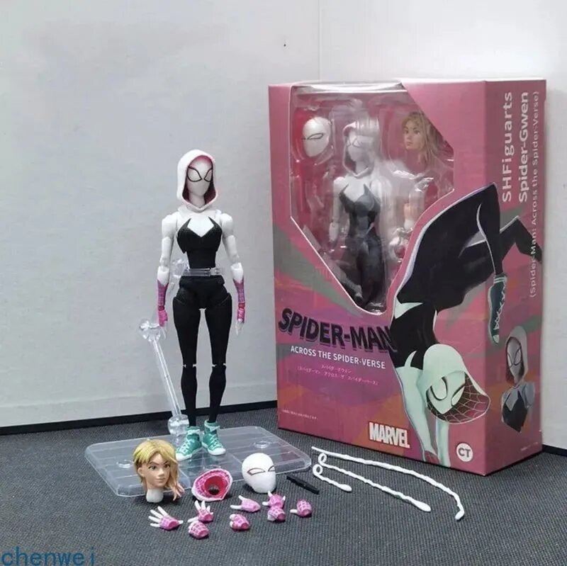 Фигурка Человек-паук Гвен Стейси Spider-Gwen сменными частями