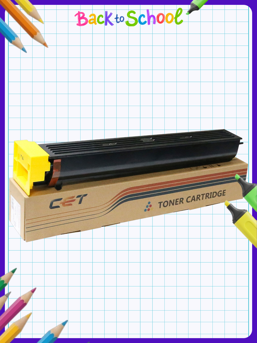 Тонер-картридж для лазерного принтера CET TN-711Y Yellow (CET7299)