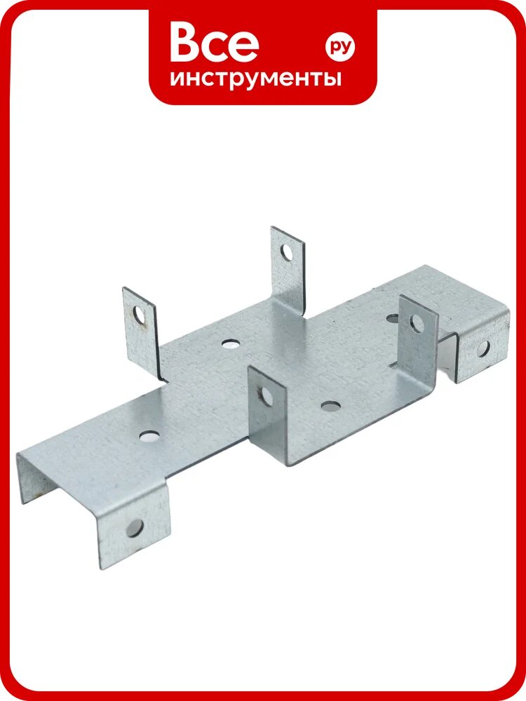 Х-кронштейн для забора BILTI 60x60/40x20 мм, 1 упаковка 8 шт. Б-ХК-60*60/40*20-Х341