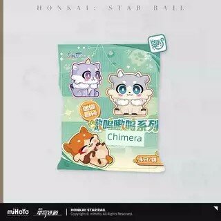 Honkai Star Rail Chimera Mini Blind Bag Figurine Set (Случайные 4 фигурки) Официально лицензированный - Коллекционные