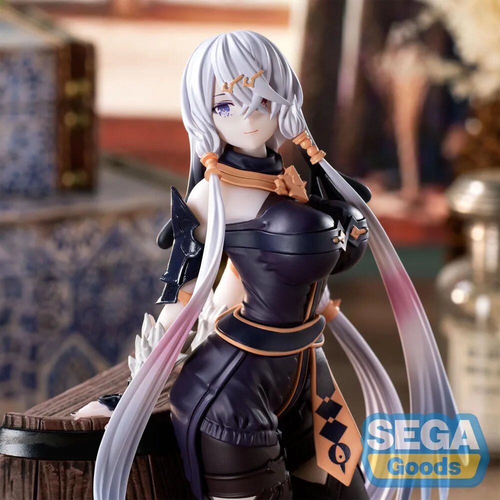 Аниме фигурка SEGA Atelier Ryza Лила (Lila Decyrus) опирающаяся на бочку 18 см