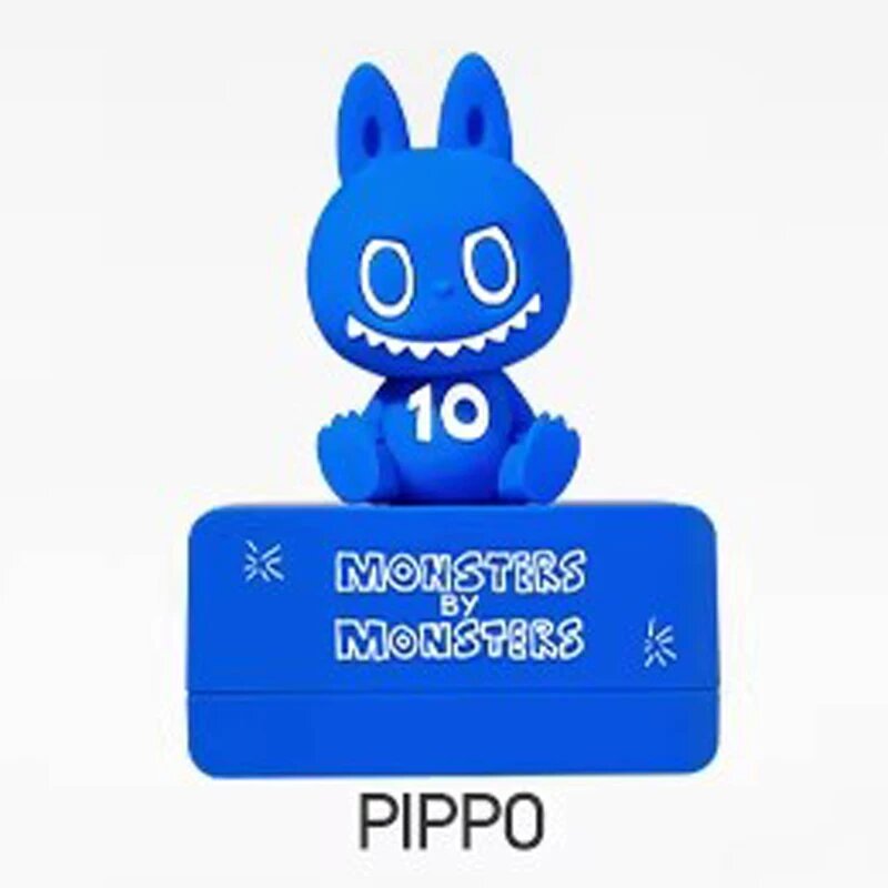 Серия THE MONSTERS 10-летие: магнитная печатка PIPPO для холодильника, подтвержденный персонаж в слепой коробке
