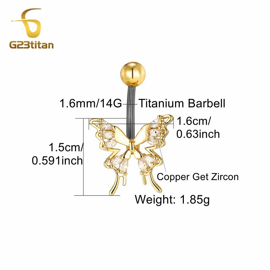 Пирсинг G23titan