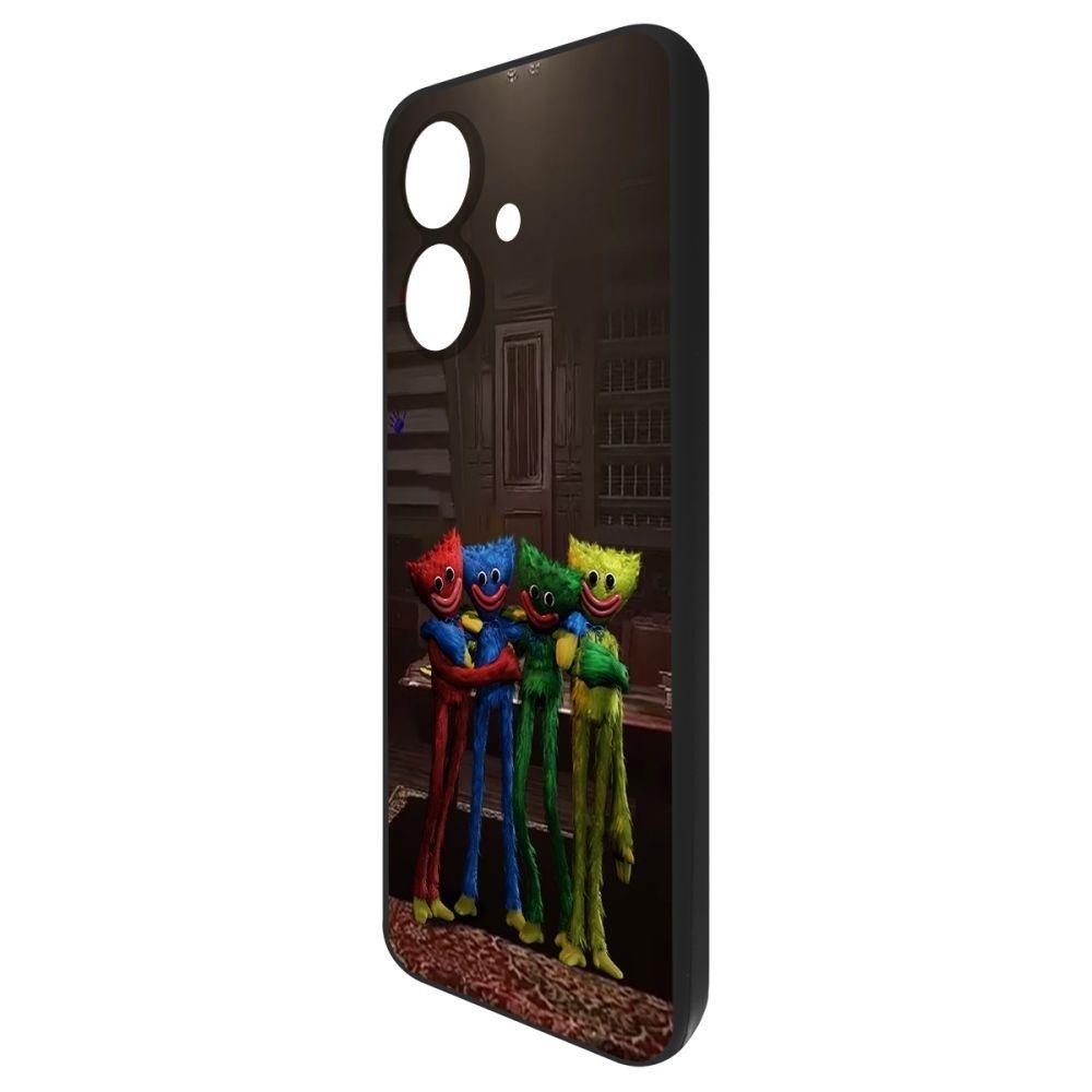 Чехол-накладка Krutoff Soft Case Хаги Ваги - Мини-Хаги для Realme Note 60 черный