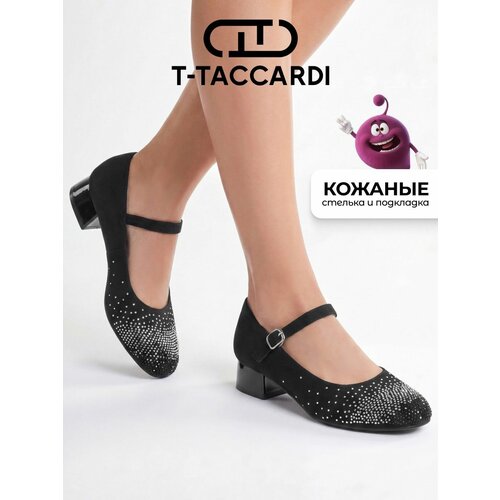 фото Туфли мэри джейн t.taccardi базовая коллекция, размер 37 р. - 23,5 см, , черный
