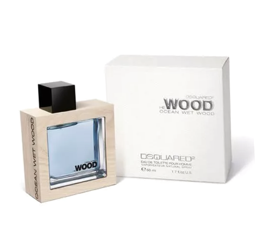 Туалетная вода Хи Вуд Океан Вет Вуд для мужчин 50 мл / Dsquared2 He Wood