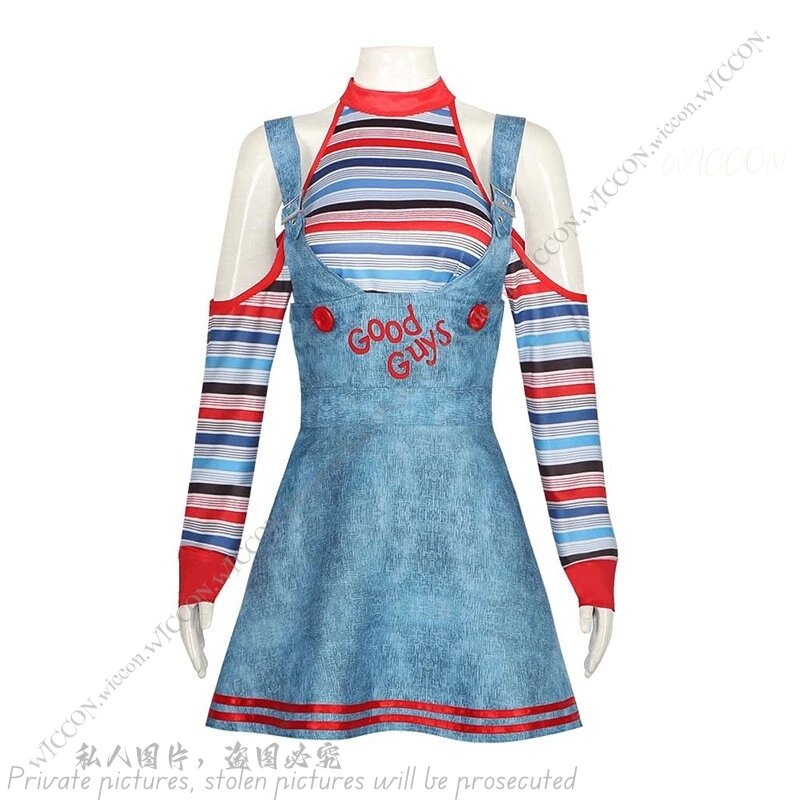 Костюм Чаки для взрослых из полиэстера M, Costume2