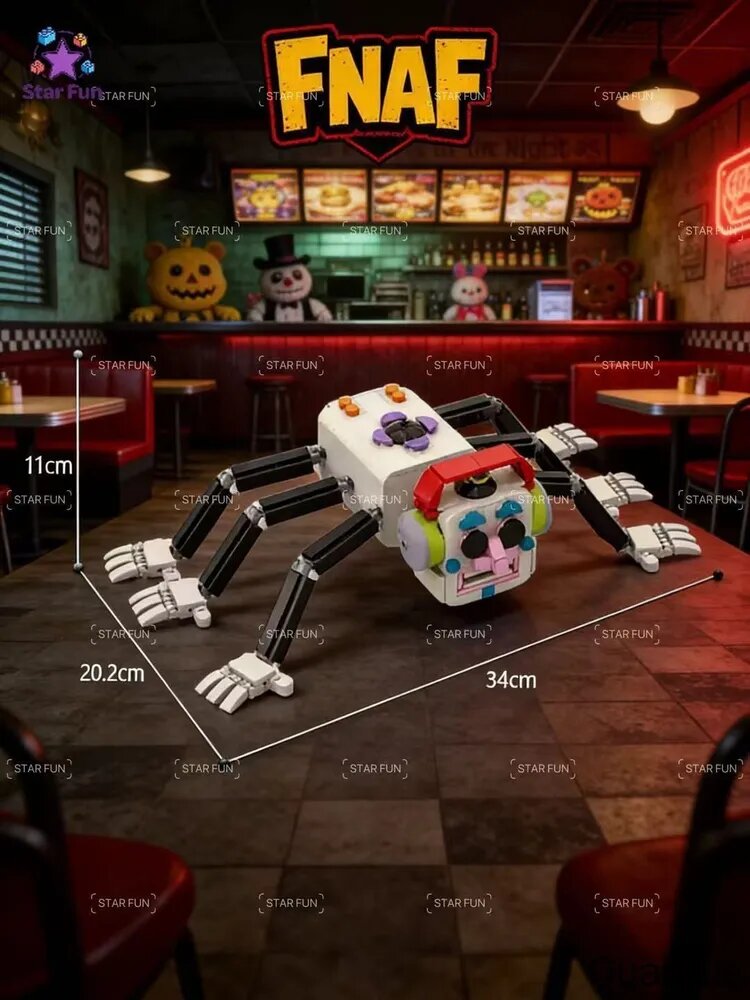 Эксклюзивный конструктор Five Nights at Freddys DJMM на 492 детали