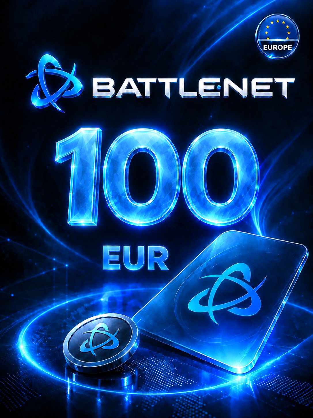 Battle net Gift Card 100 EUR Европа