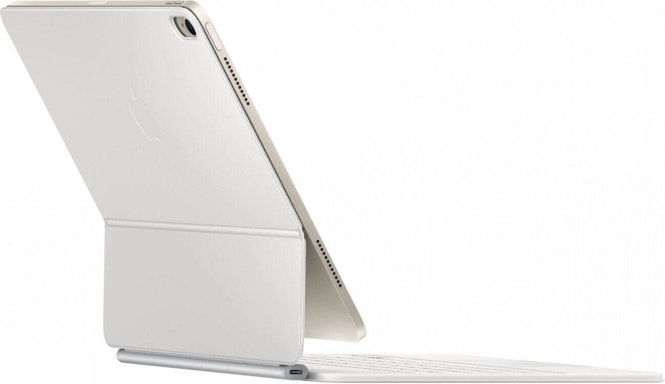 Чехол-клавиатура Apple iPad Air 13 Magic Keyboard, mdfw4, White (Белый)