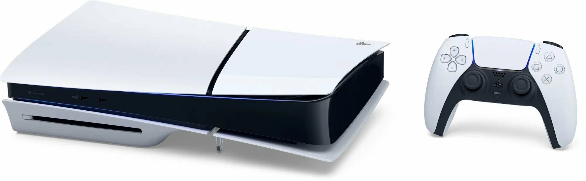 Игровая приставка Sony PlayStation 5 PS5 Slim 2 ревизия , (версия с дисководом), 1000 ГБ SSD, без игр, белый