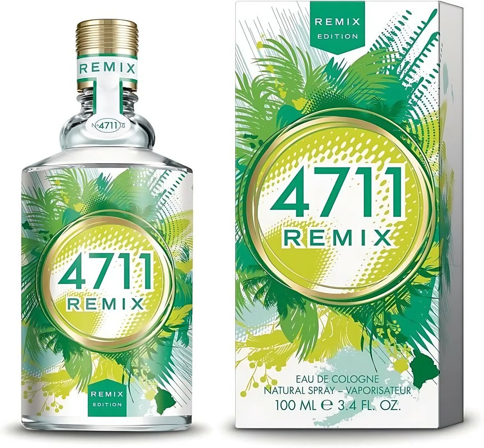 4711 REMIX COLOGNE GREEN OASIS EDITION Одеколон унисекс 100 мл