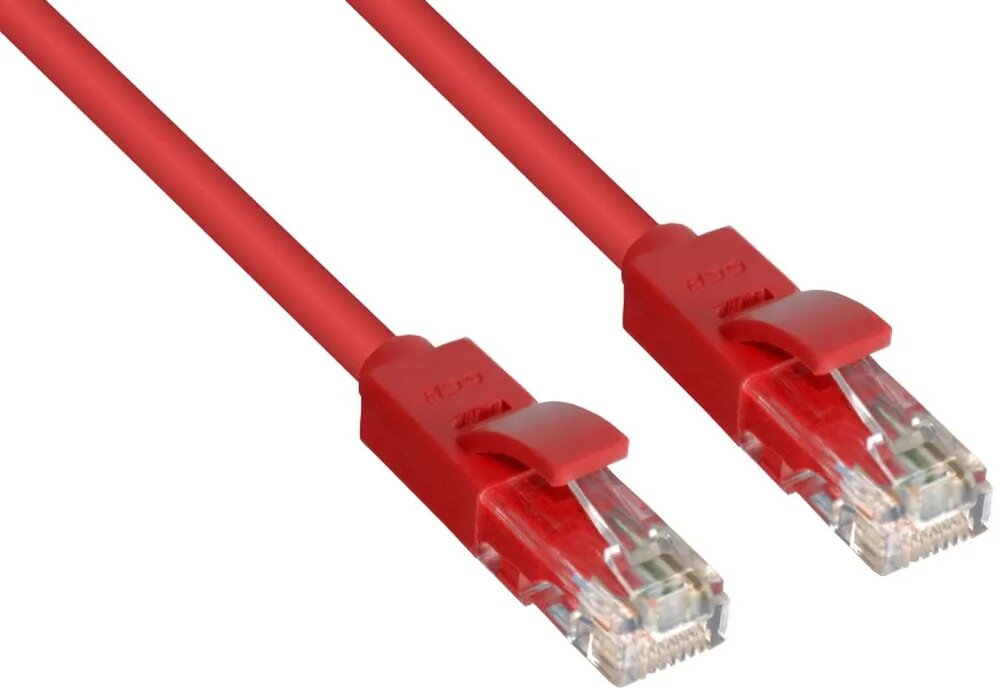 Greenconnect Кабель для интернет-соединения RJ-45/RJ-45, 40 м, красный