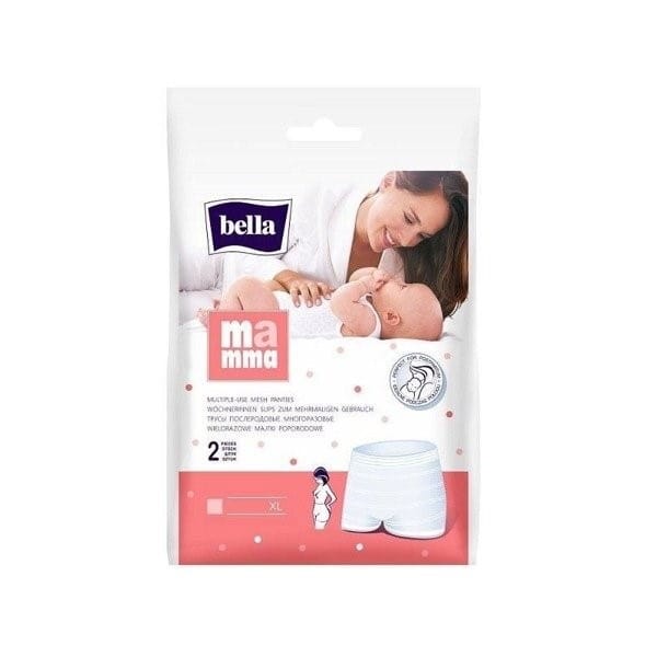 Трусы послеродовые Bella Mamma, сетчатые, размер XL, 2 шт
