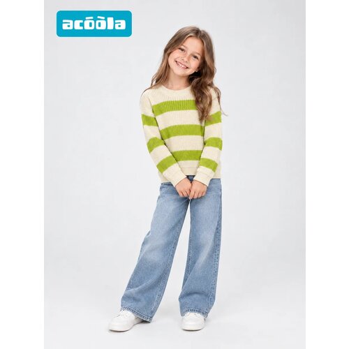фото Джемпер acoola, размер 122, белый