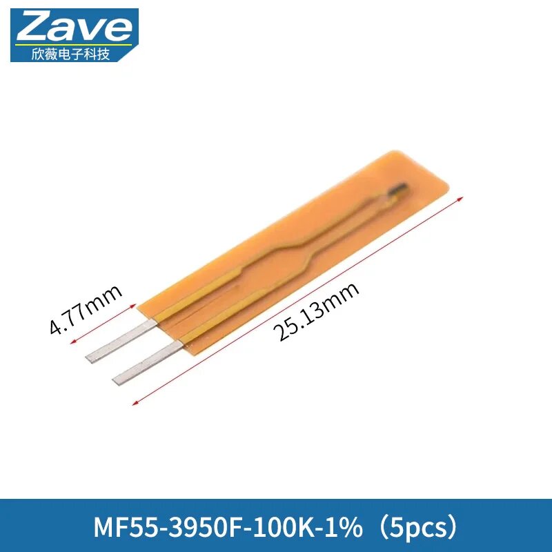 NTC термистор ZAVE MF55-3950F 100K 1%