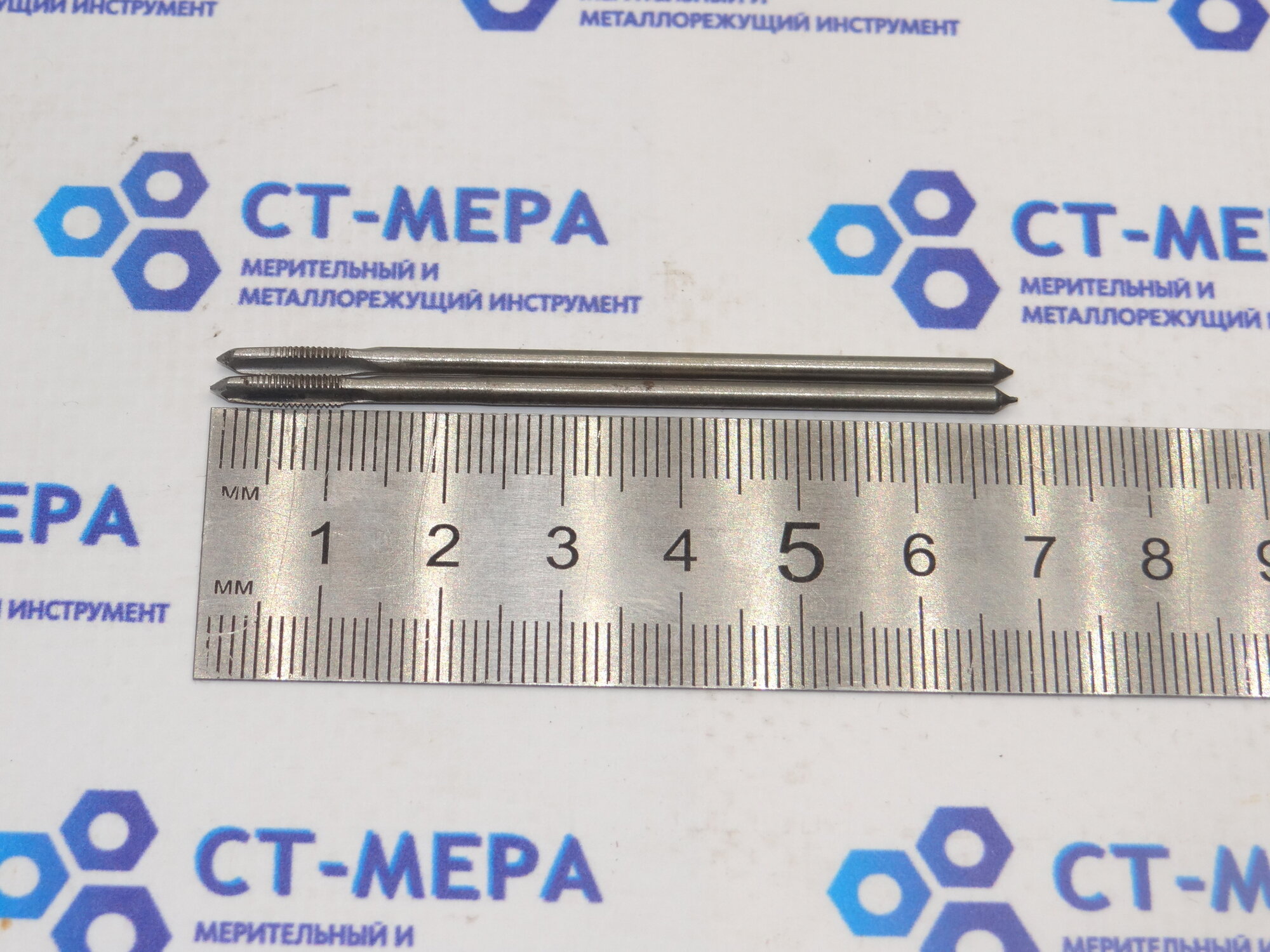 Метчик гаечный М3 0,5 L70 (СССР / 0.5 / 3 / Метрическая / Правая / Машинный)