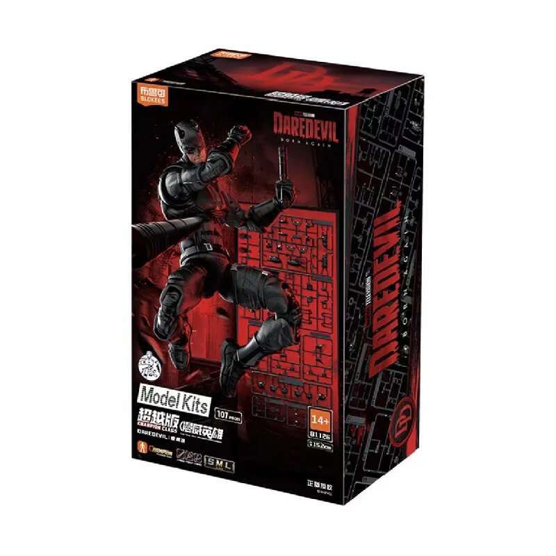Новинка в наличии: Blokees Marvel Rivals, серия "Легендарный класс", волна 1, фигурки Ультрона, Дэйдэвилла, Анти-Венома, коллекционные модели роботов, игрушки.