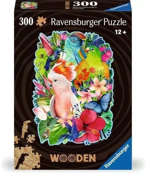 Пазл Ravensburger Птицы, деревянный, 300 элементов