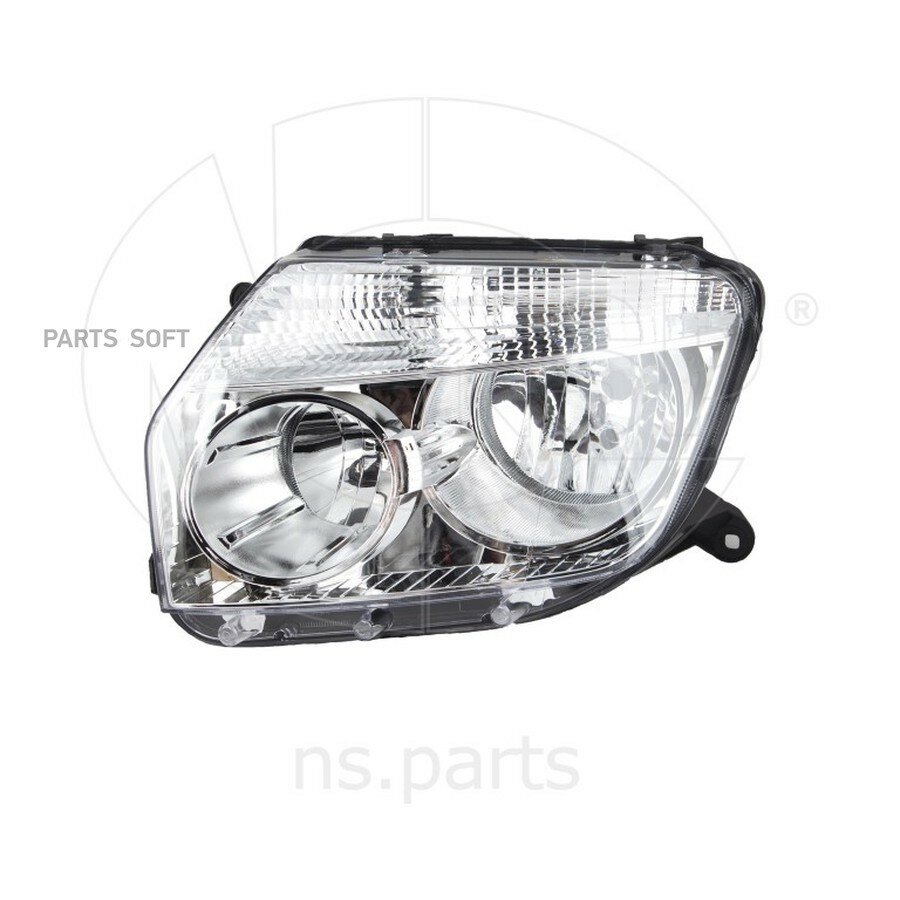 NSP NSP07260600069R Фара левая RENAULT Duster (10-15) (хром) ()