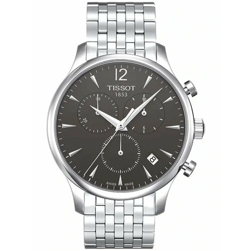 фото Наручные часы tissot t-classic, серебристый/черный
