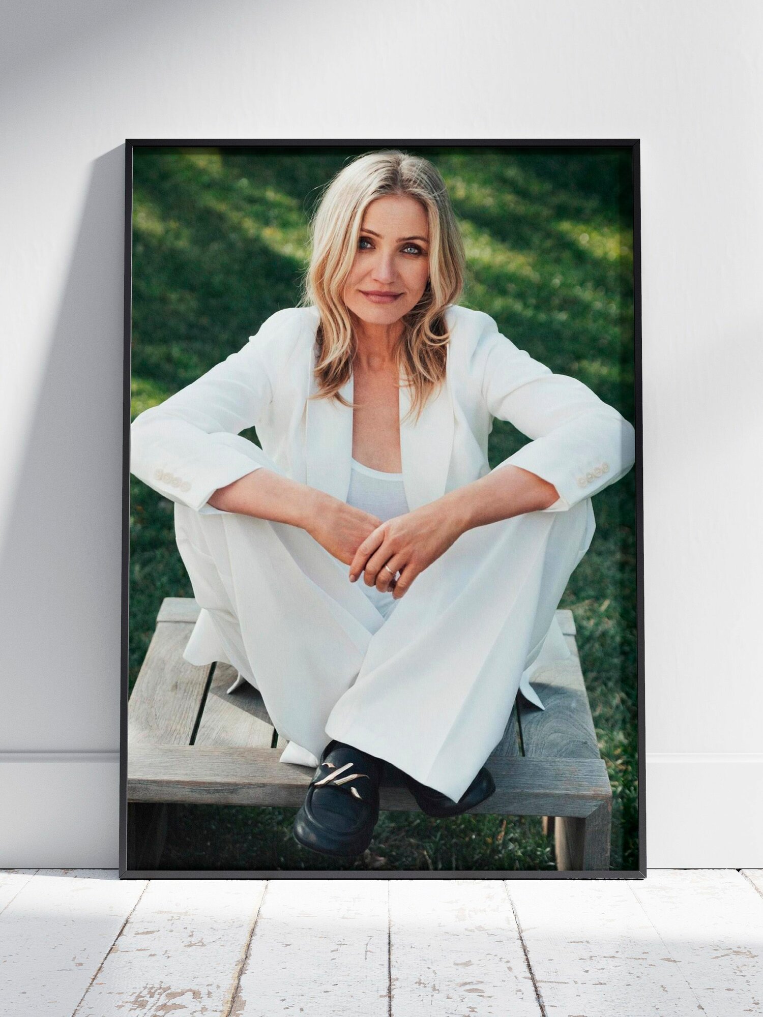 Плакат на стену для интерьера Кэмерон Диаз (Cameron Diaz 37) - Постер по актеру фильма, кино, сериала формата A4 (21x30 см)
