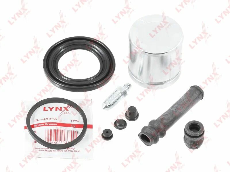 Ремкомплект суппорта заднего LYNX AUTO BC-6291 Toyota Land Cruiser Prado 120, 150 02->, Land Cruiser 80, 90 90-02, Lexus Gx460, 470 01->, Mitsubishi Pajero Iv 07-> 48 мм с поршнем