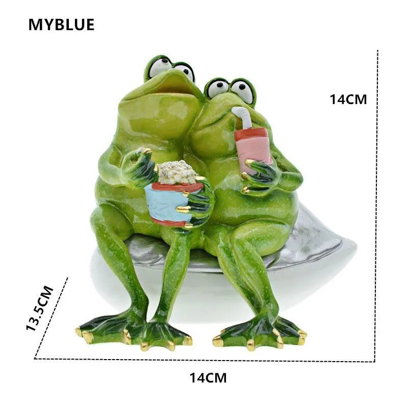MYBLUE Статуэтка YX-69075B, высота 14 см, длина 14 см