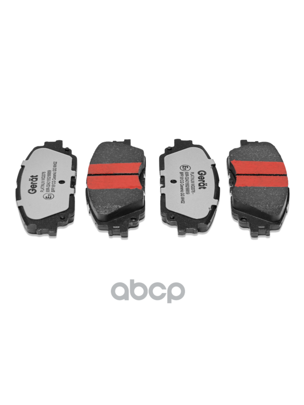Колодки тормозные Gerat BPF181CG (передние) Gerat арт. BPF181CG
