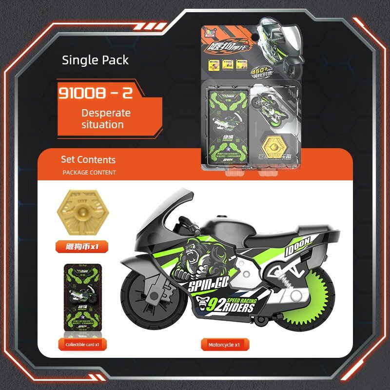 Игровой набор idoon Shanhaijing Sougou: Мотоцикл для мальчиков, сборная модель, новая модель, набор мотоциклов Sougou,