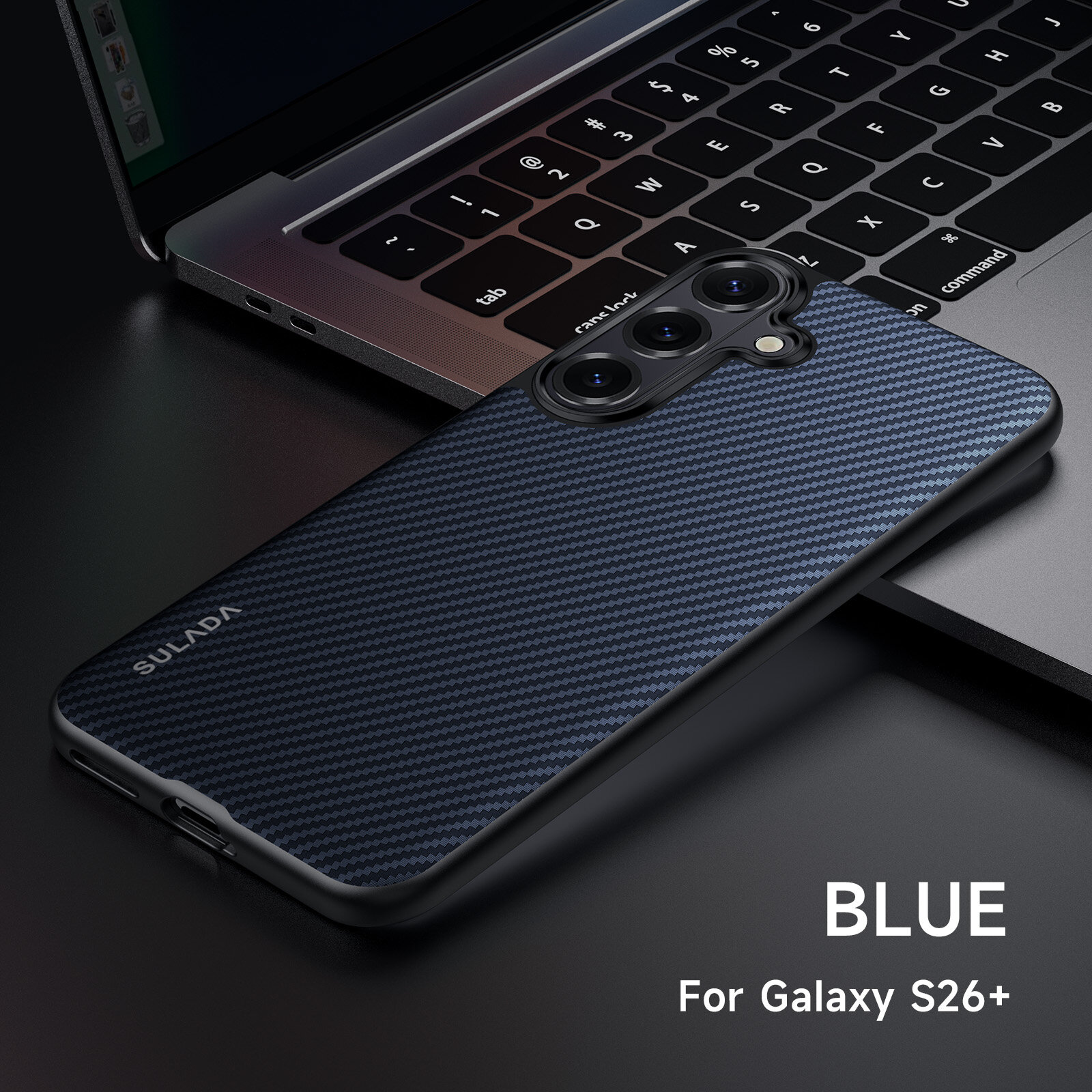 Чехол Для Samsung Galaxy S26 Plus / Самсунг Галакси S26+, soft touch, чехол-кардиомонитор, искусственная кожа, полиуретан (PU), защита камеры, ударопрочный, усиленные углы, Samsung,