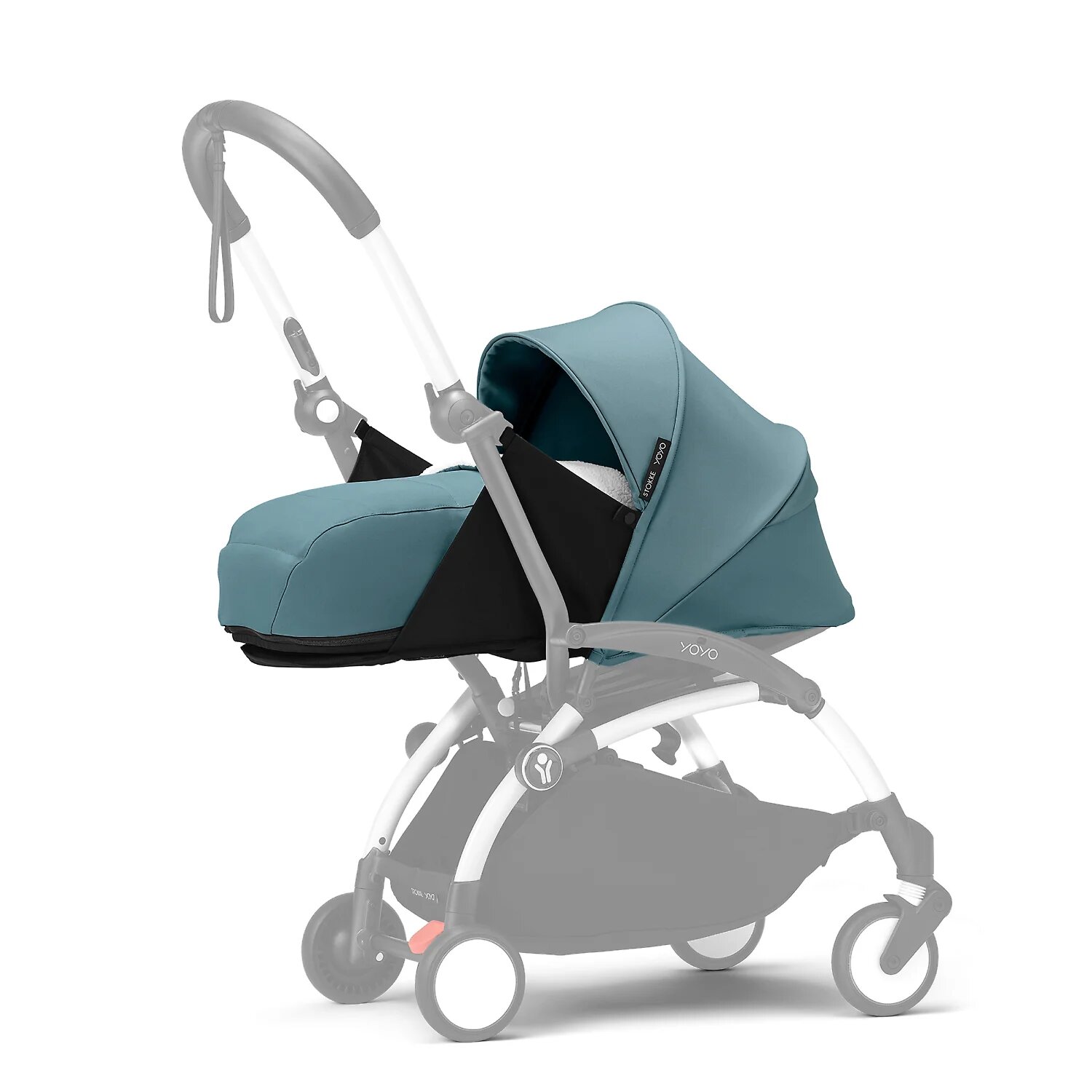 Текстильный набор Stokke YOYO Newborn Pack 0+, цвет Aqua (Бирюзовый), артикул производителя 646209