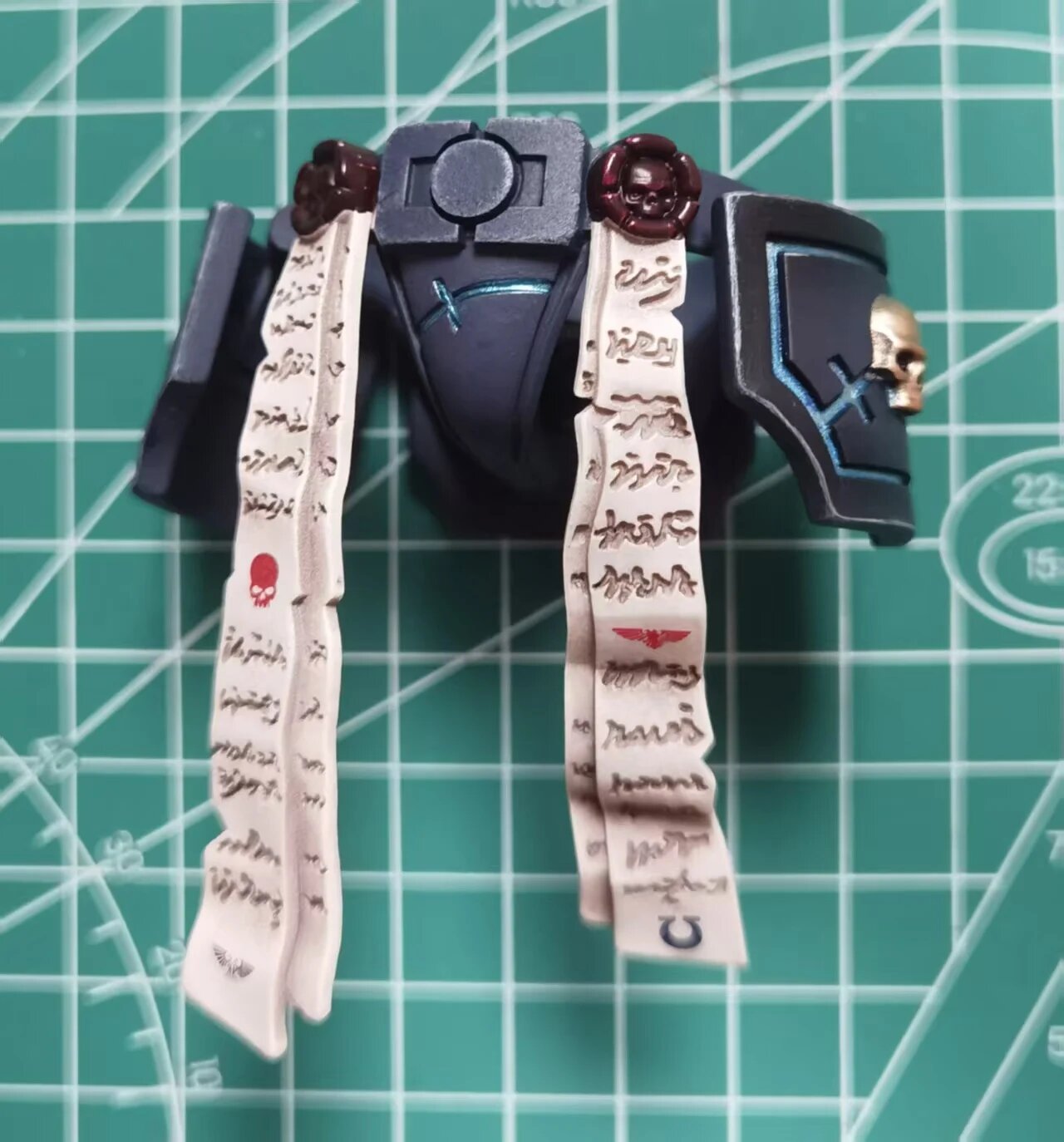 Warhammer 40K Ультрамарин-Библиотекарь, броня Терминатора, Toy Accessory 2
