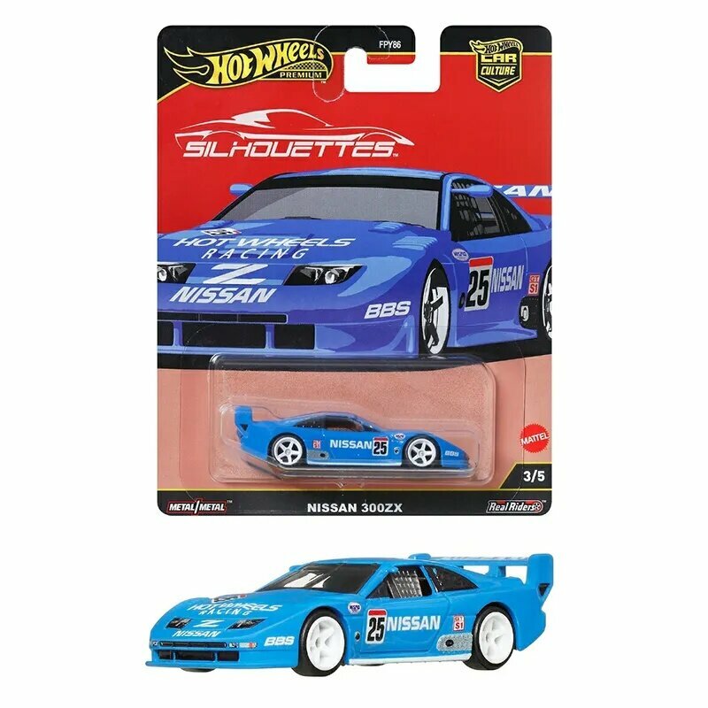 Машинка коллекционная Mattel Hot Wheels Premium Car Culture FPY86: Nissan 300ZX
