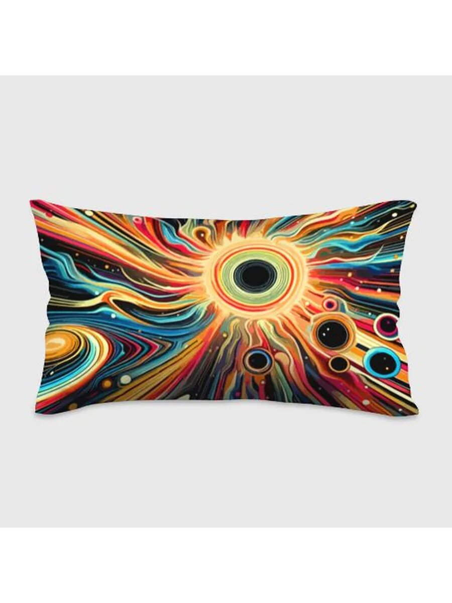 Space abstraction - ai art Подушка