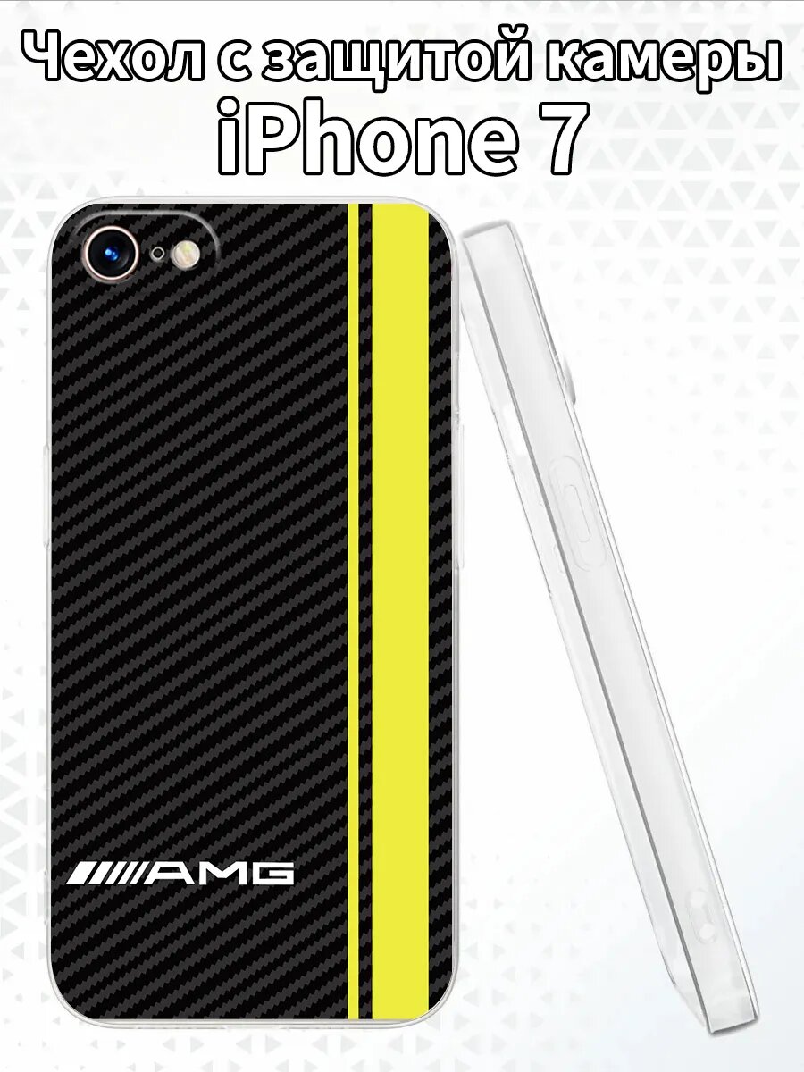 Чехол на iPhone7 с изображением AMG