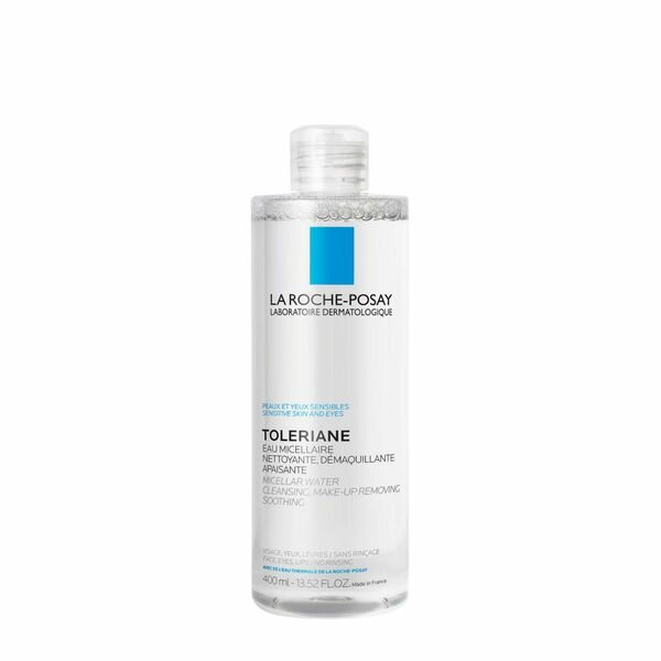 La Roche-Posay Ultra Sensitive Мицеллярная вода для снятия макияжа и очищения чувствительной кожи глаз и лица с глицерином, 400 мл