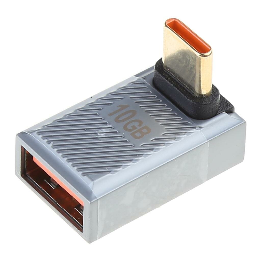 USB-C адаптер 10Gbps 120W 6A USB 3.0, Стереогиб