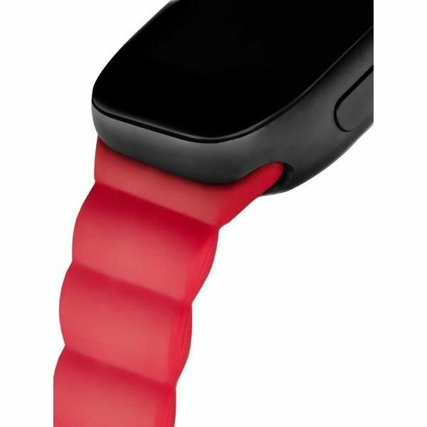 Ремешок для смарт часов Mutural для Apple Watch Series 6 44 мм красный