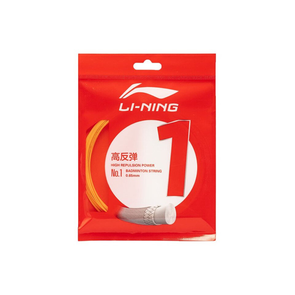 Струны для бадминтонной ракетки унисекс Li Ning, Carbon Fiber Outdoor Sports, 1 Feather Wire 0.65mm Wire