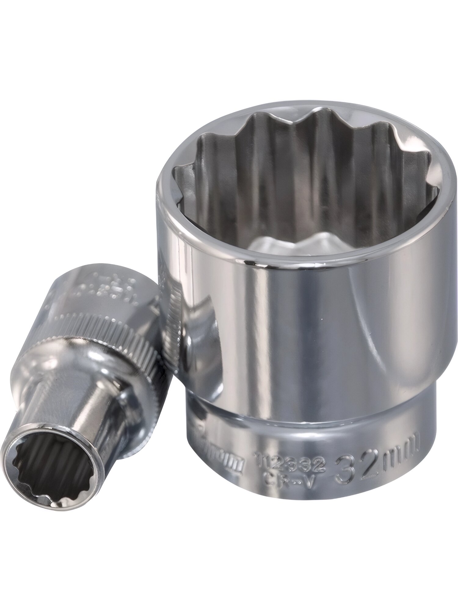Головка торцевая 12-гранная 1/2"DR, 13 мм Ombra 112313